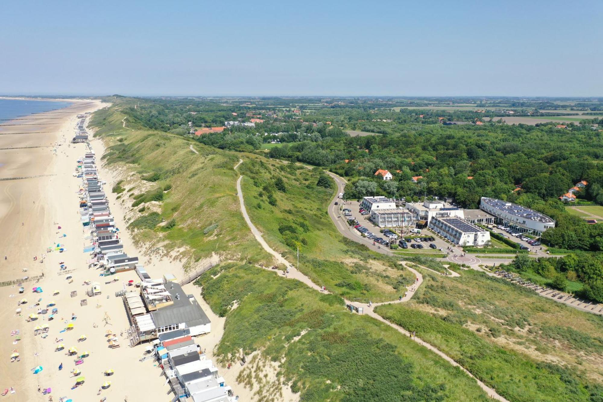 Strandhotel Westduin Каудекерке Экстерьер фото